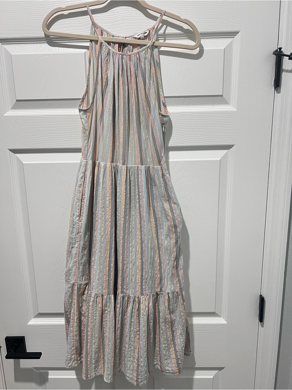 Lucky Brand Pastel Striped Dress
